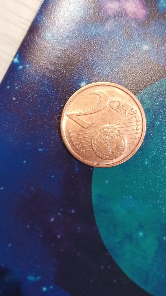 2euro Cents 2002 year error's attached