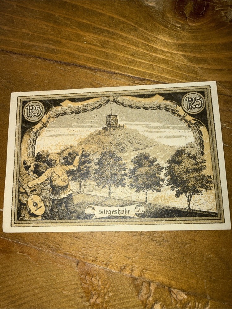 1.25 Mark From Hohenfriedeberg 1922