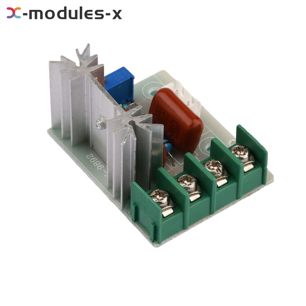 AC50-220V 2000W Voltage Regulator Module Motor Speed Controller Light Dimmer Kit