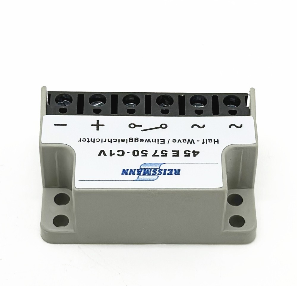 REISSMANN 45 E 57 50-C1V Half Wave Einweggleichrichter brake Rectifier module