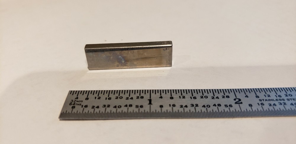 .130" CEJ Rectangular Steel Gage Gauge Block, Grade B