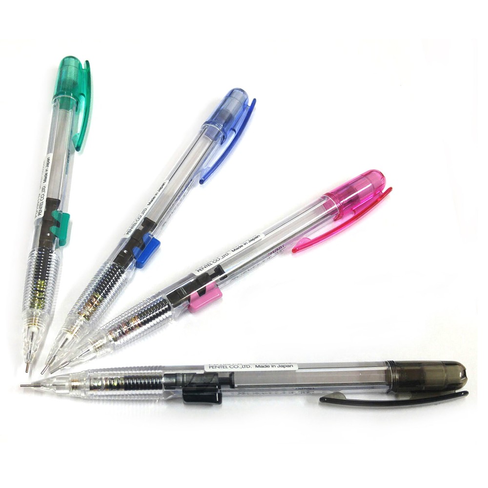 Pentel Pd105t Techniclick Mechanical Pencil Side click 0.5mm 4PC SET