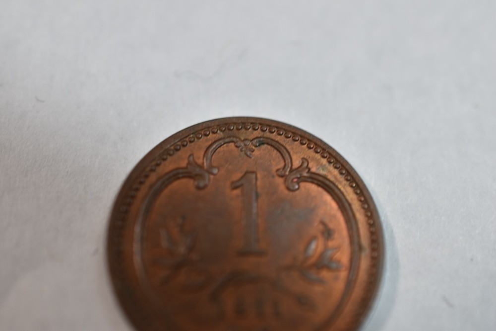 AUSTRIA-HUNGARY 1911 1 HELLER