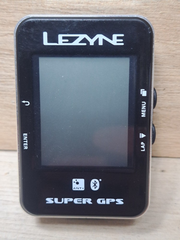 Lezyne Super GPS Cycling Computer / Mount & clamp included
