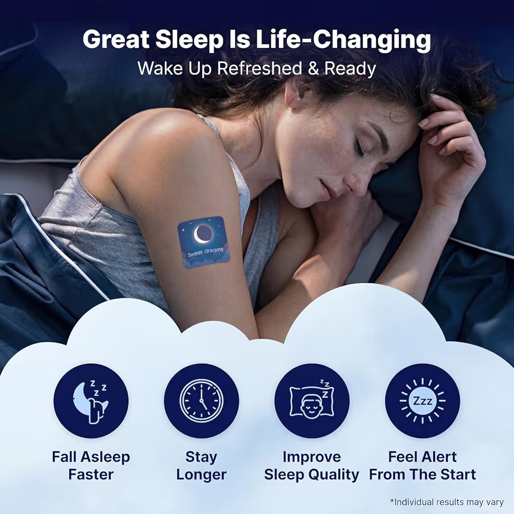 Wellamoon Sleep Support Melatonin, Valerian & Magnesium 1 Pack Of 28 Patches