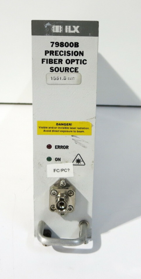 ILX LIGHTWAVE FOS79800B/000 Precision Fiber Optic Source