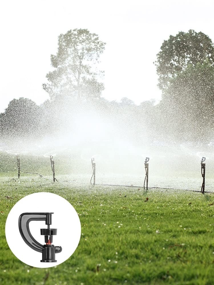 Micro Spray Sprinkler Stake Assembly: 9 Sets 9 360° Emitters