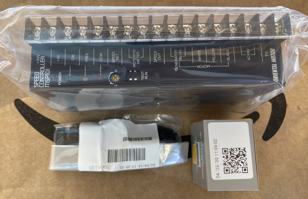 Oriental Motor MSP101 Speed Controller (New Old Stock)