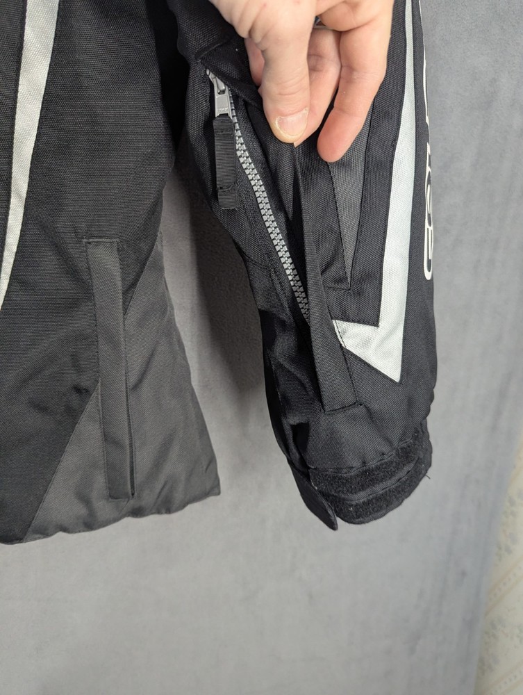 Coldwave Jacket Womens Small Black Gray Snowmobile