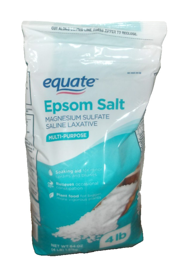 Equate 4 LBS Multi-Purpose Epsom Salt