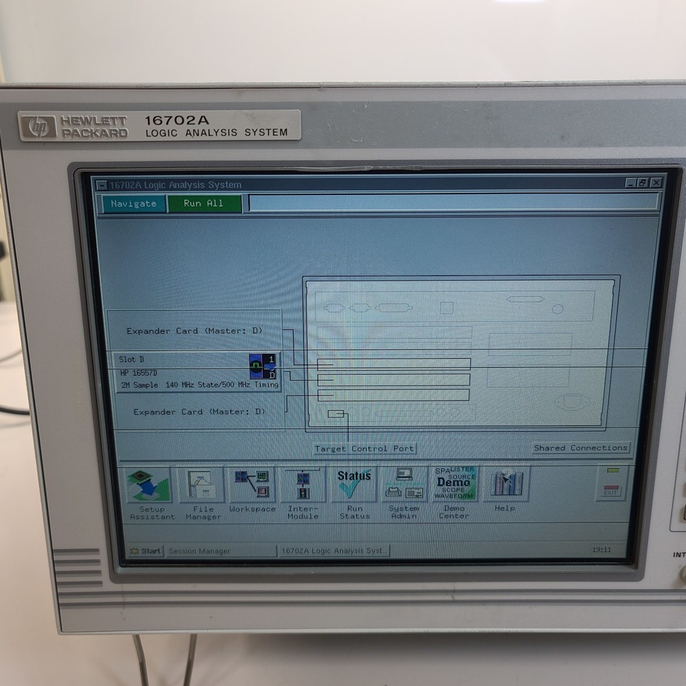HP 16702A Modular Logic Analysis System