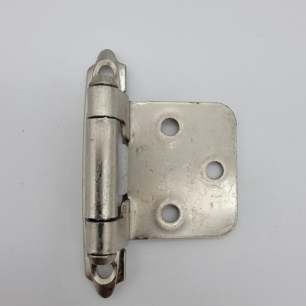 60-Pack Hardware Resources Self Closing Flush Hinge | Satin Nickel | H5011SN