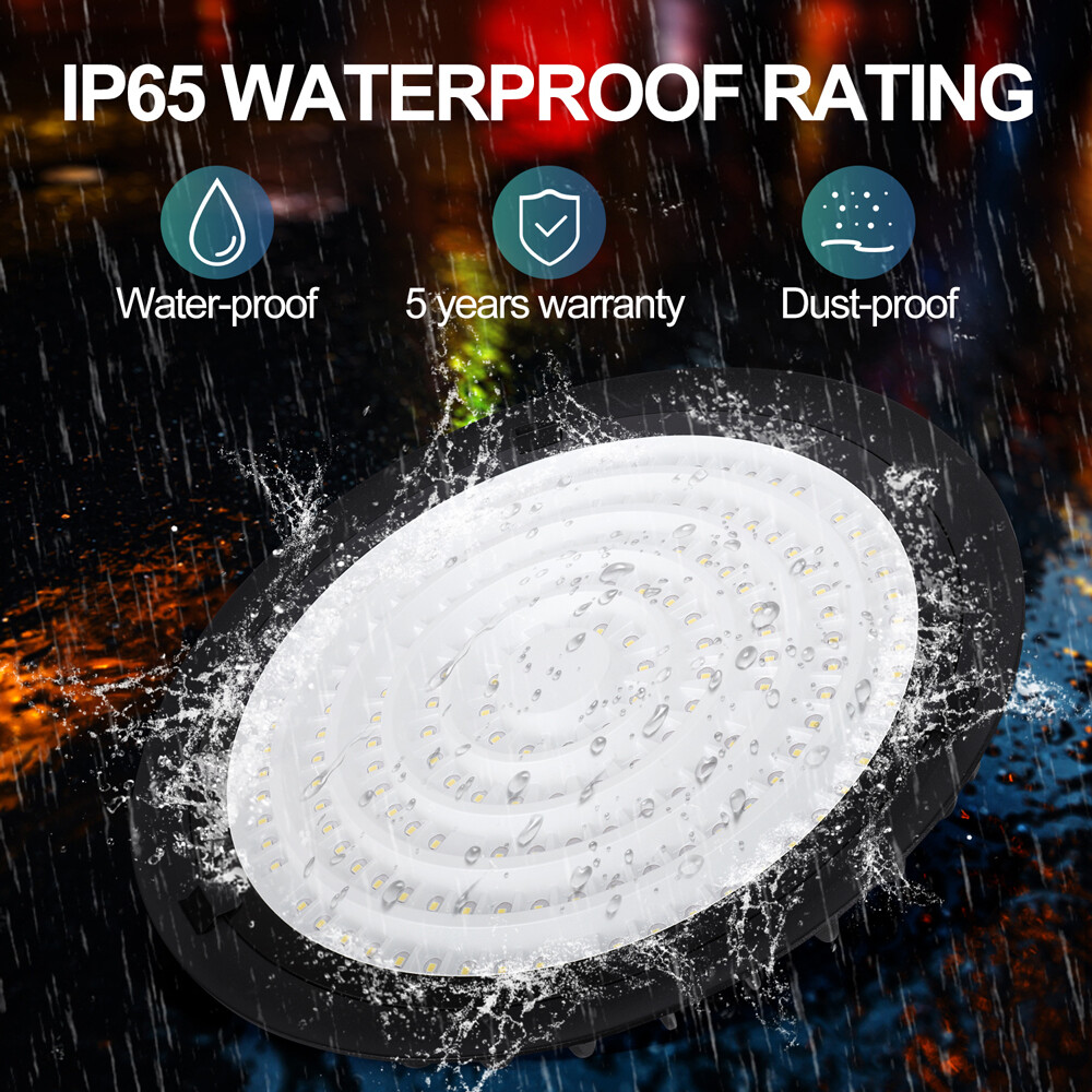 200W UFO Led High Bay Light 200 Watts Industrial Commercial Warehouse Gym Light