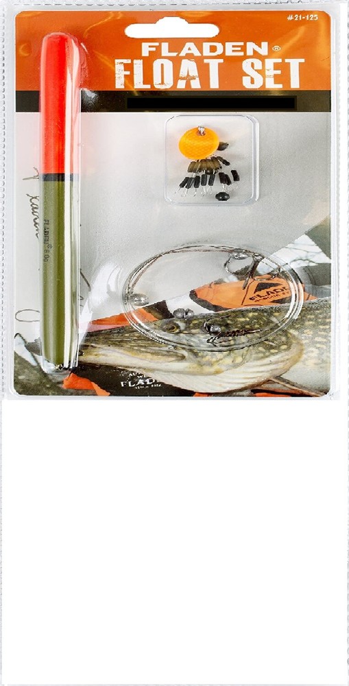 Pike Fishing Float Kit set Including Trace and hooks Fladen