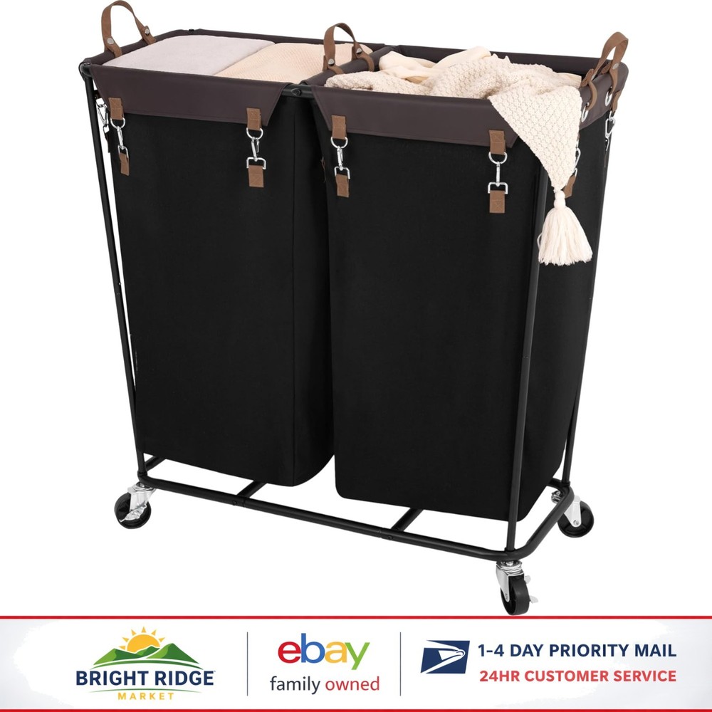 Multi-Functional Clothes Sorter with 2 Sections, Perfect for Organization