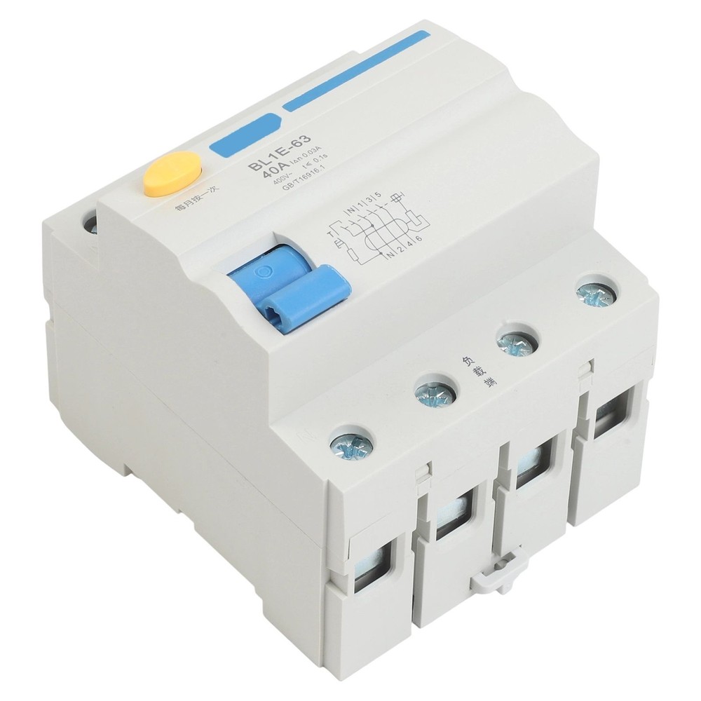 3P+N ML1E63 Leakage Protector With Screw Fixed Installation For Stability