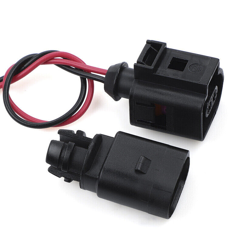 Outer Ambient Air Temperature Sensor with Plug Pigtail 2 Pin Connector Plug Wire