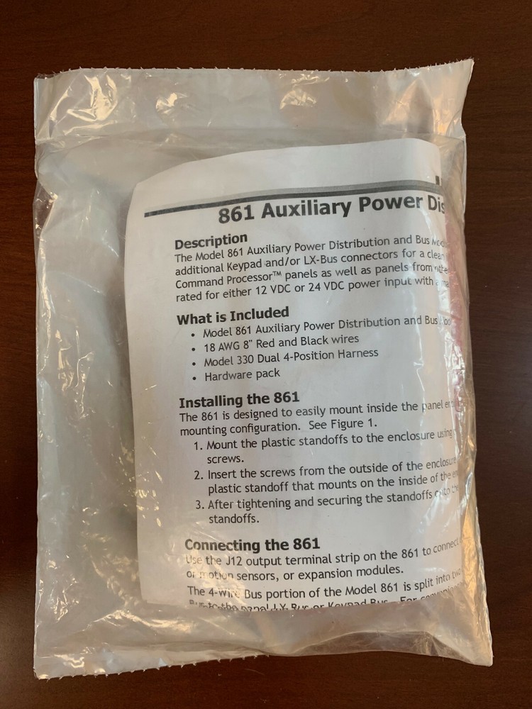 NEW SEALED DMP 861 Auxiliary Power Distribution 4-Wire Bus Module