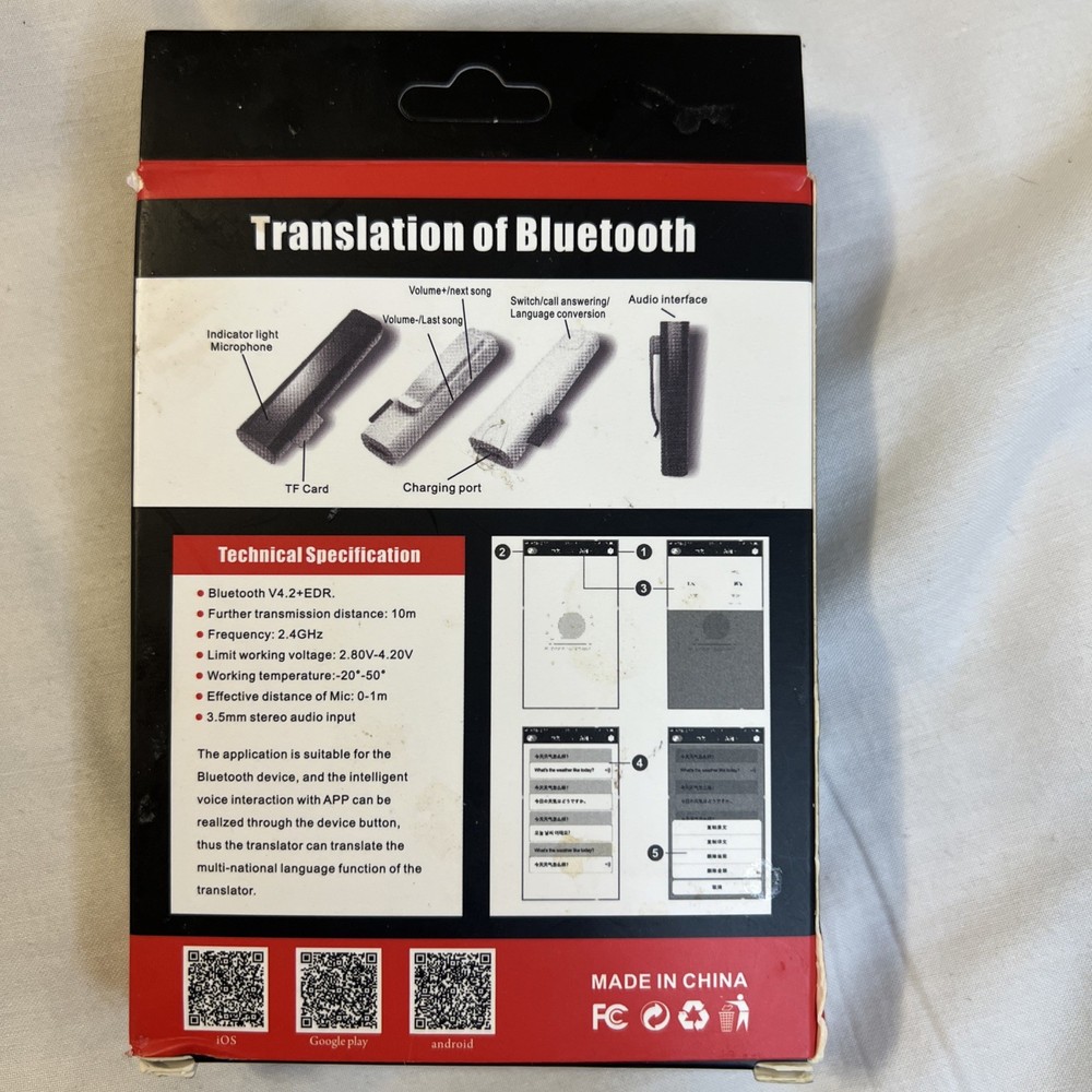 (BRAND NEW) Link Translator | Bluetooth Translation Device