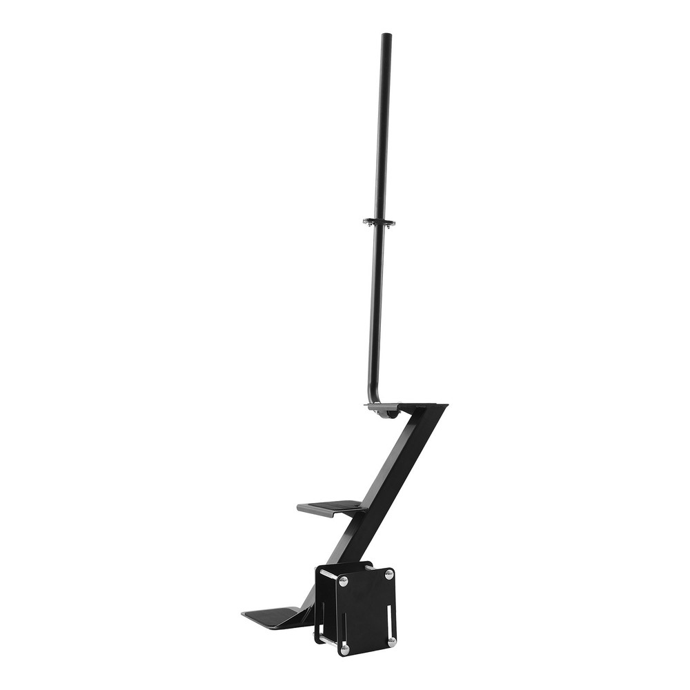 Uimoso Durable Boat Trailer Steps with Handle - 3-Step Side Mount Design