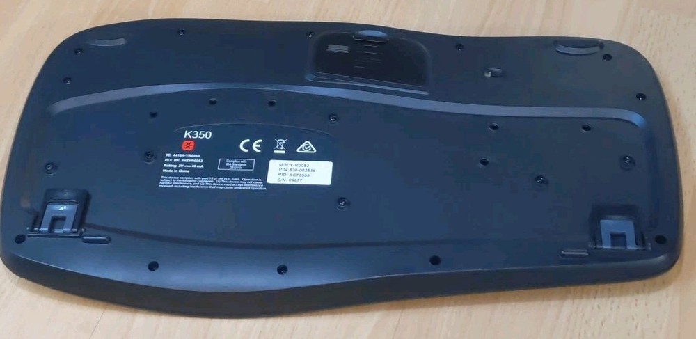 Logitech Wireless Wave Keyboard K350 & Mouse Set + M310 Mouse + USB Dongle A