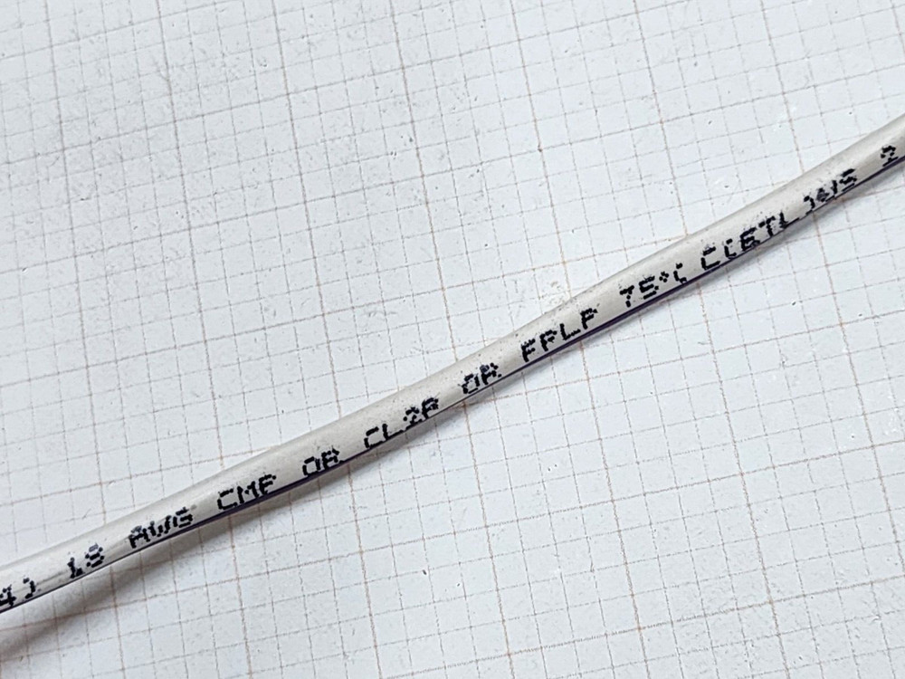 All Star Cable 18/2C Shielded Plenum Control/Security Cable White/Purple /100ft