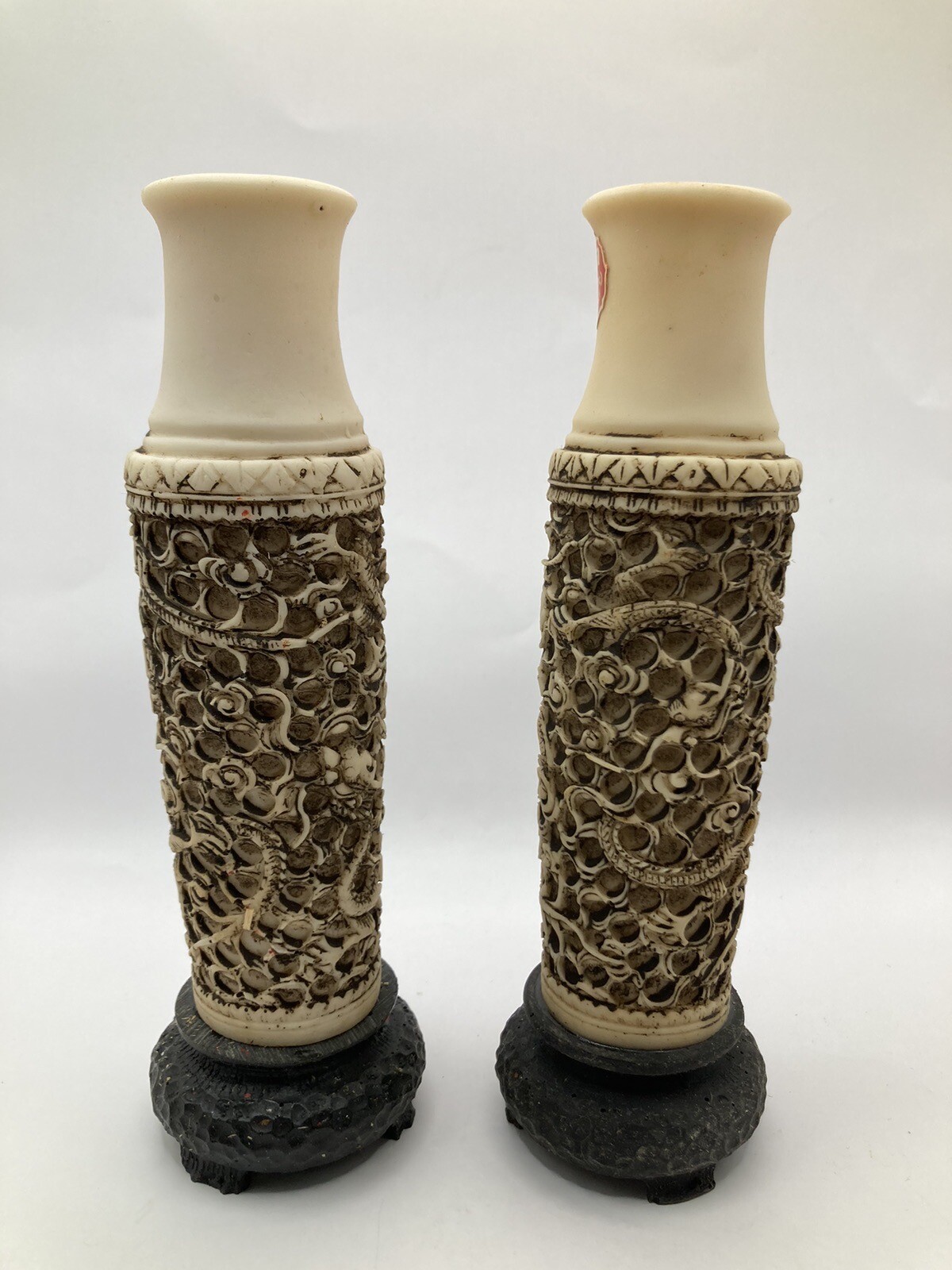 Vintage Italian Pair of Candlesticks - made by Sasa Recanati of Italy