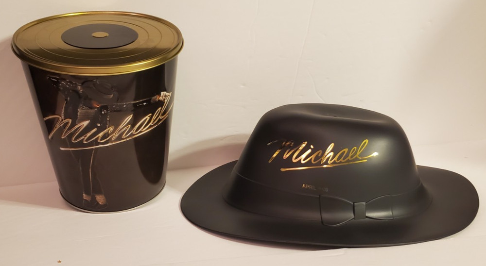 Michael Jackson Movie -Hat Popcorn Bucket or Tin Popcorn Bucket with LID (2026)
