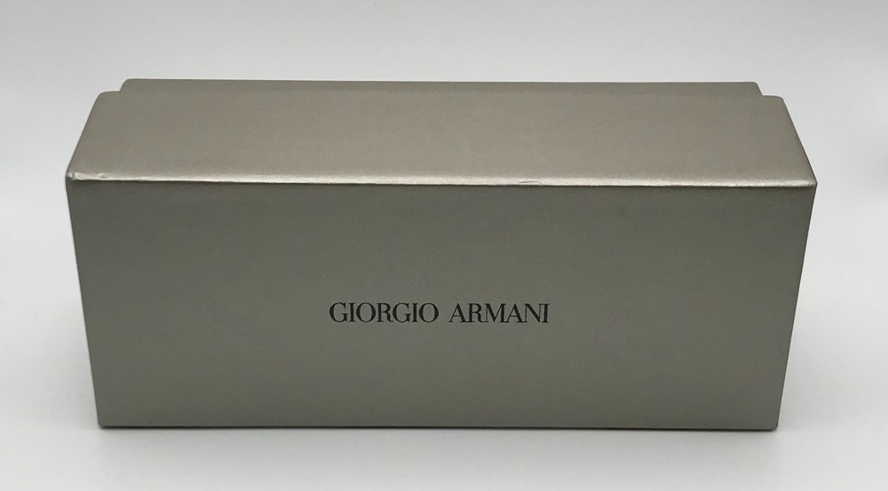 New Authentic Giorgio Armani Black Small Glasses Case