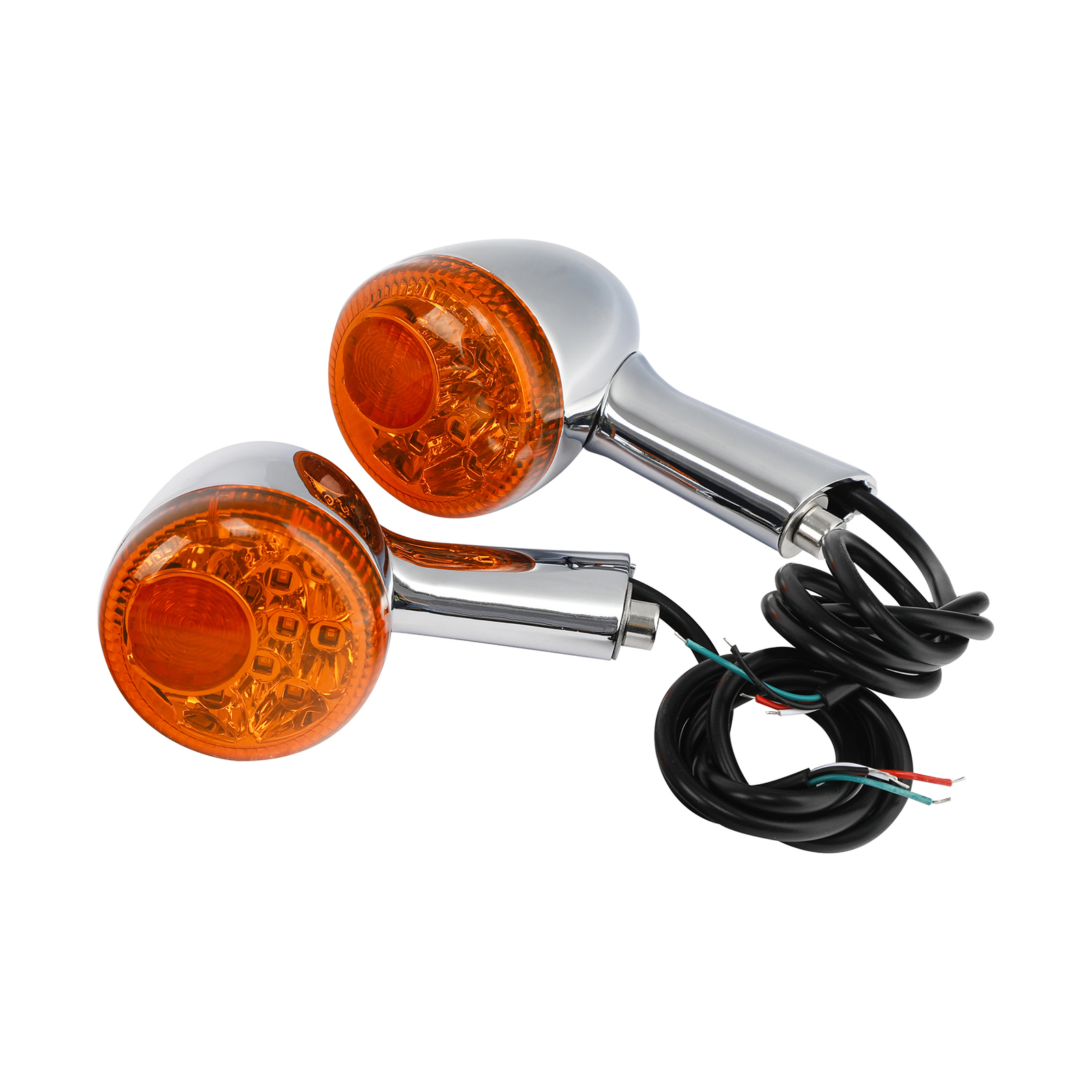 Amber Rear Turn Signals LED Light Fit For Harley Sportster XL 883 1200 1992-2022