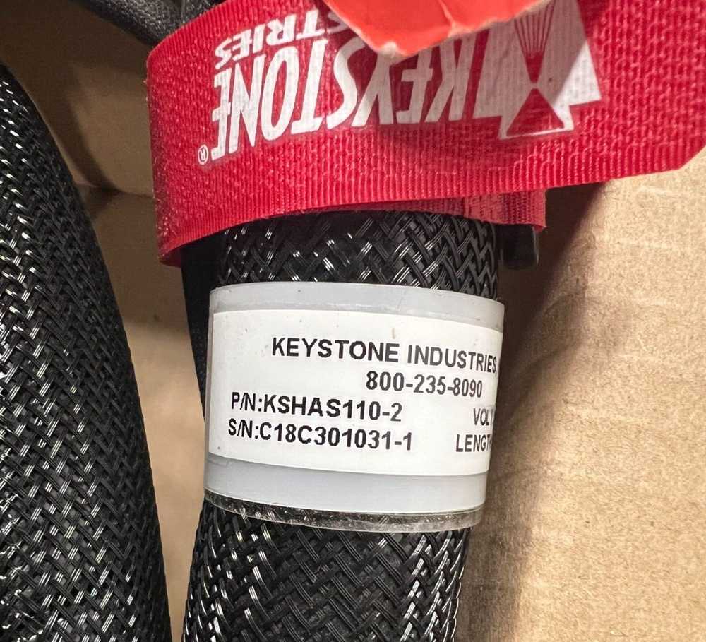 Keystone Industries KSHAS110-2 10ft 240V NEW