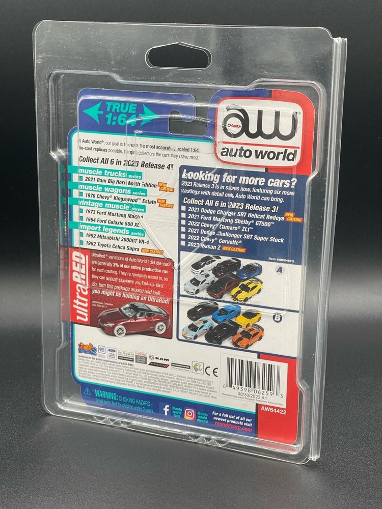 Diamond Protector 10 Johnny Lightning Auto World Diecast Protector Case