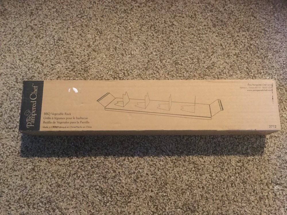 Pampered Chef BBQ Vegetable Rack.  2712.  New in Box.