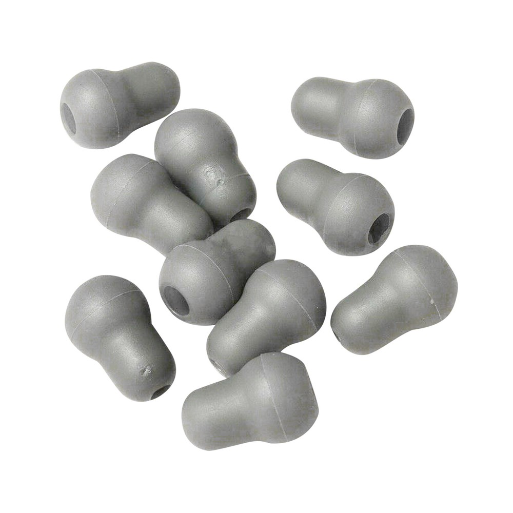 10Pcs Silicone Black Soft Eartips Earplug Earpieces For Littmann Stethoscope A