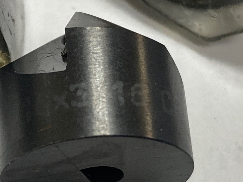 11/16" x 3/16", Solid Carbide Reverse Countersink, 3-FLute, 48249, 100°