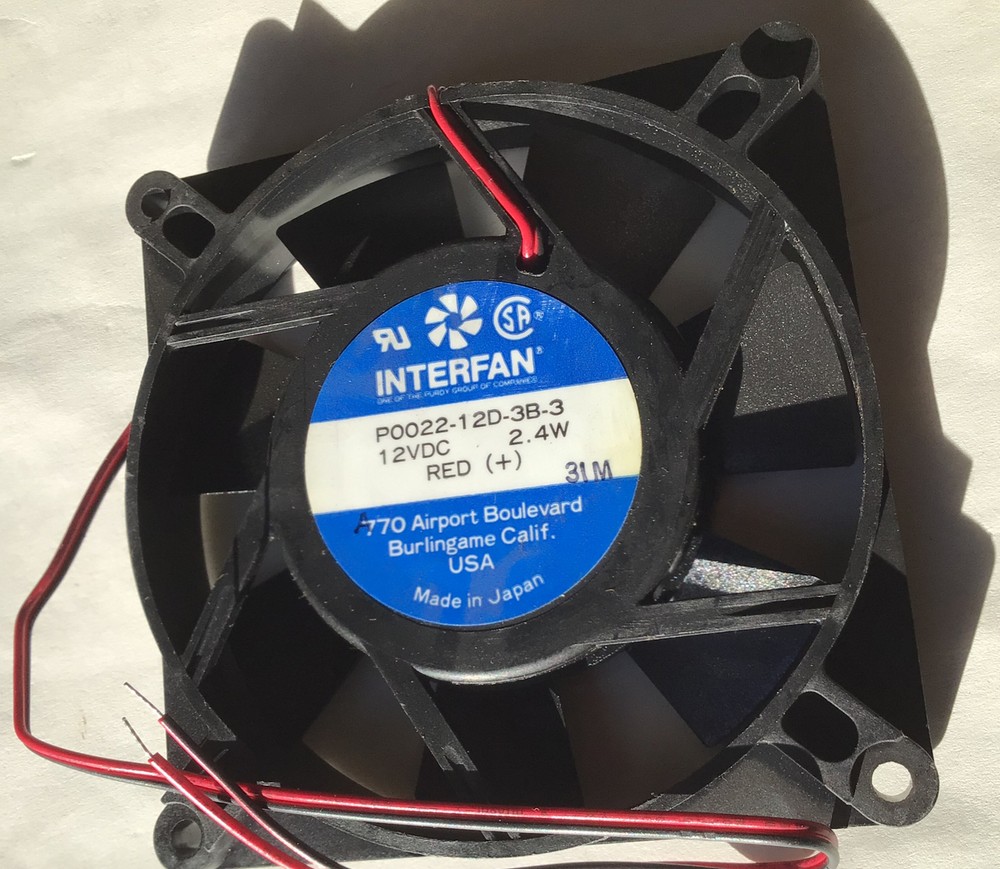 Interfan P0022-1 2D-3B-3 Fan