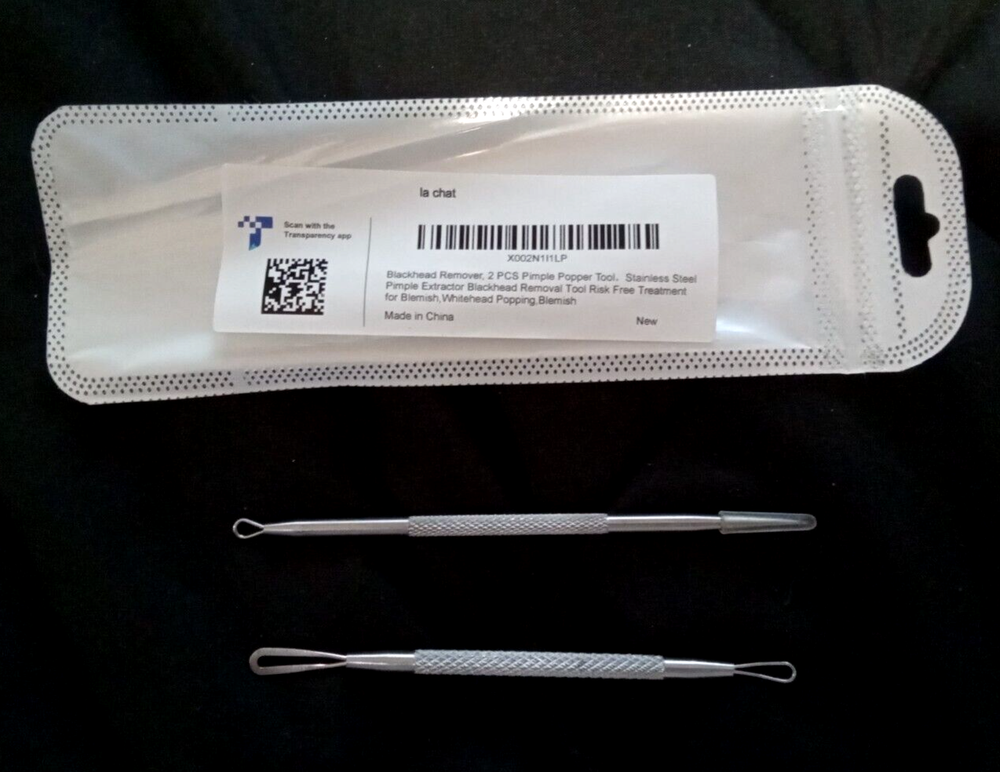 BLACKHEAD REMOVER TOOLS - 2 PIECES