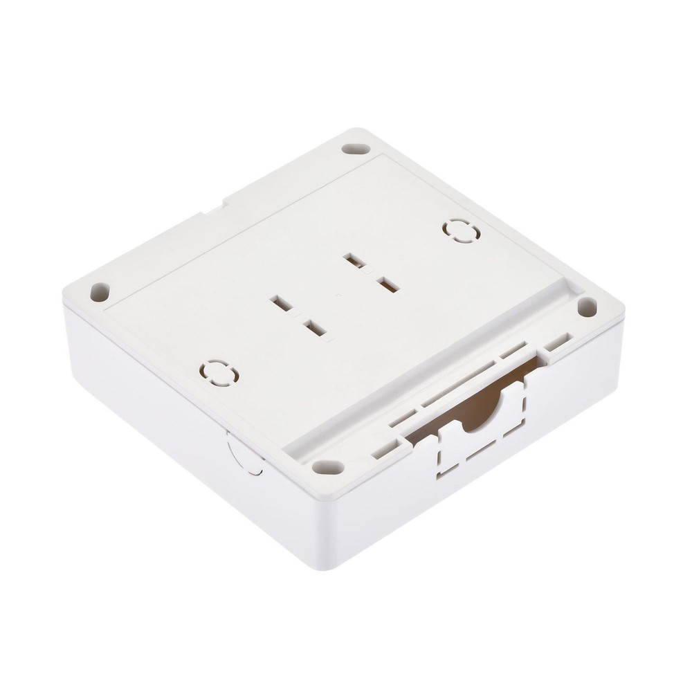 4 Pcs Push to Exit Button Release Switch PC Panel 86mmx86mm 12V 3A White