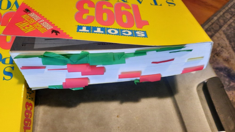 Scott Standard Postage Stamp Catalogue 1993 Vol 1-4