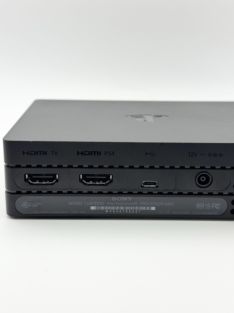 Genuine Sony PS4 Playstation CUH-ZVR2 VR Virtual Reality Processor Unit + Cables