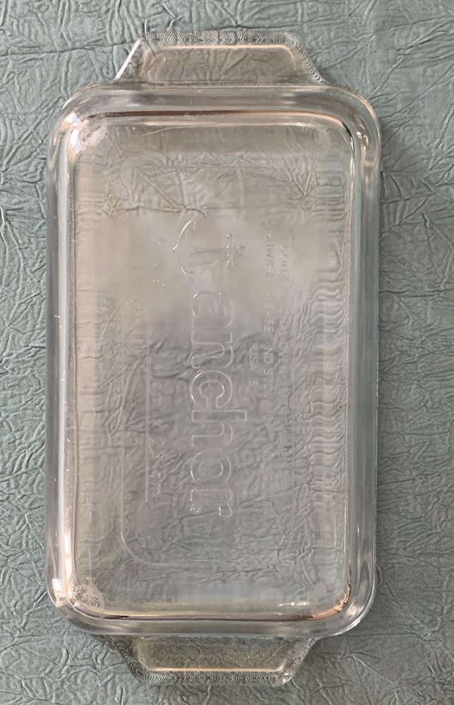 Anchor Glass Loaf Pan Rectangle Dishwasher Safe Bakeware everyday use