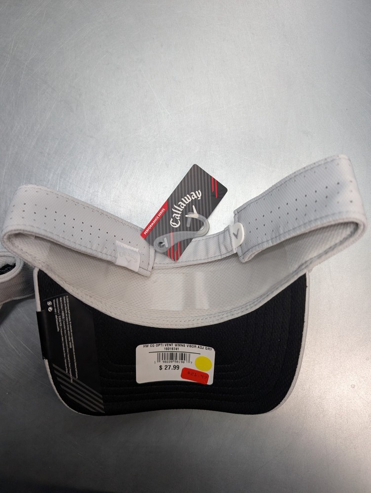 Callaway Opti Vent Visor Women's Adjustable Hat Performance Vented New