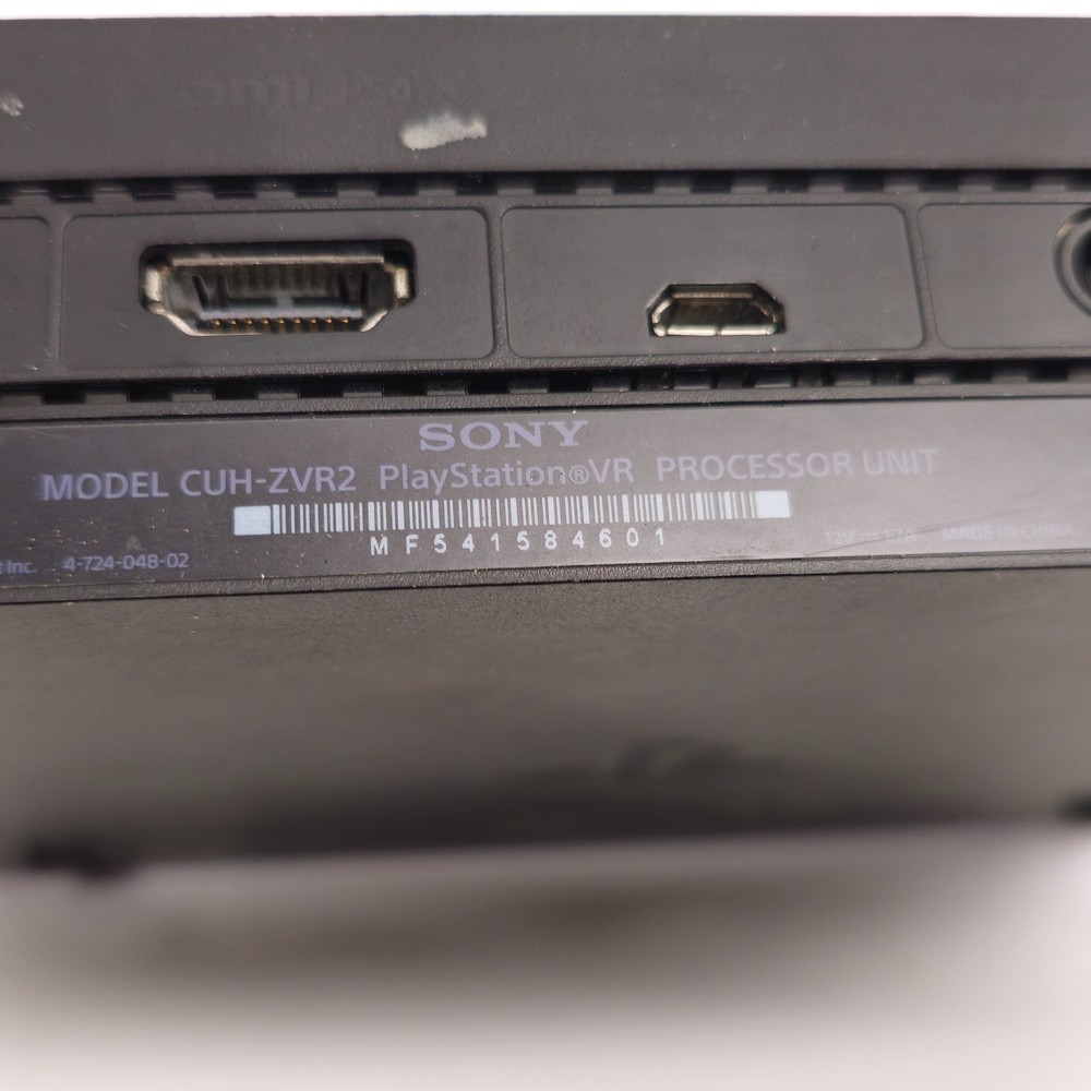 Sony PlayStation VR CUH-ZVR2 PS4 Headset Move Ctrls Processor Untested As-Is Set