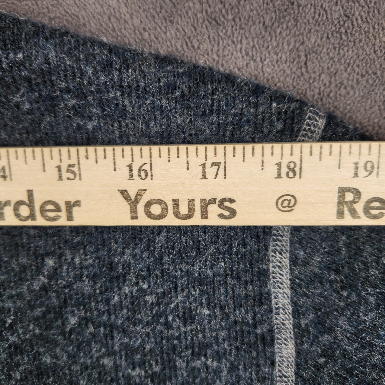 KUHL Thor 1/4 Zip Fleece Pullover Sweater Jacket Mens Medium Pirate Blue 3082