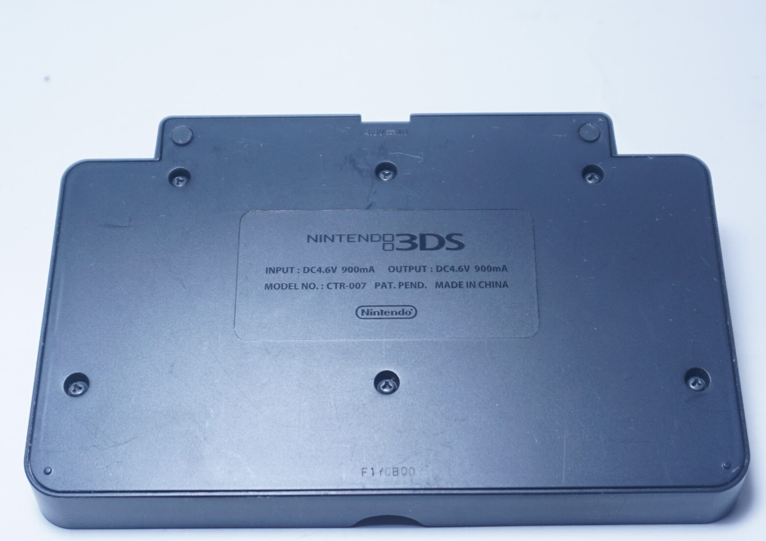 Original Nintendo 3DS Charging Dock & NEW AC Adapter Wall Charger Display Stand