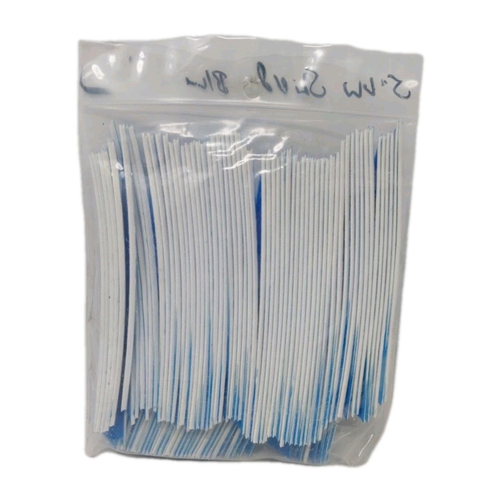 100pk Archery Arrow Feathers 5" Left Wing: Shield Blue