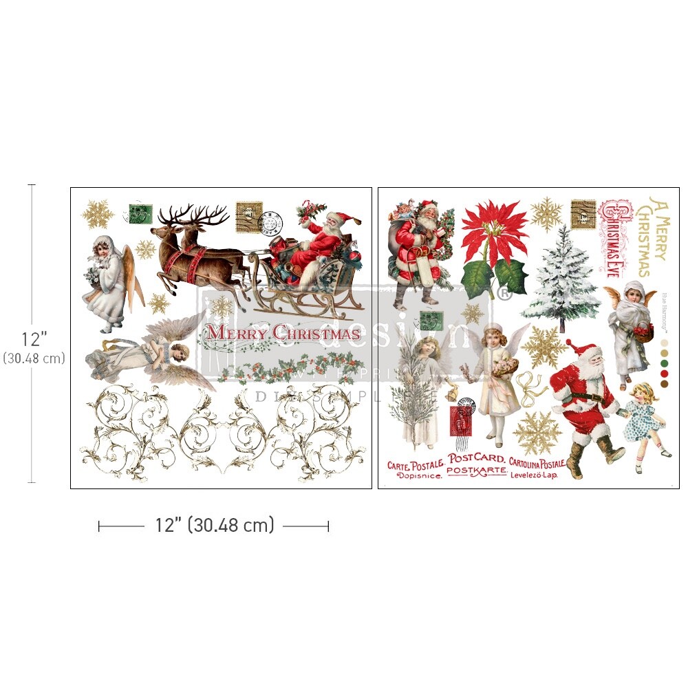 Re-Design with Prima Transfer - Holiday Traditions