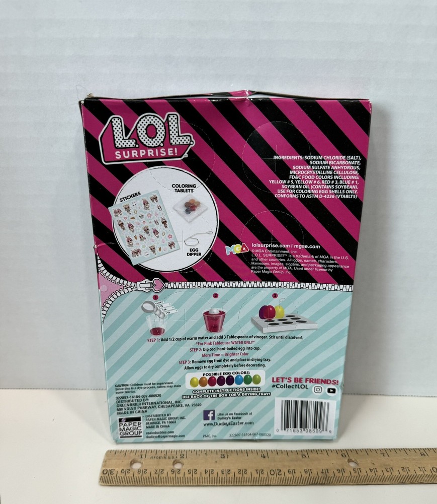 LOL Surprise! Easter Egg Decorating Kit - Brand New