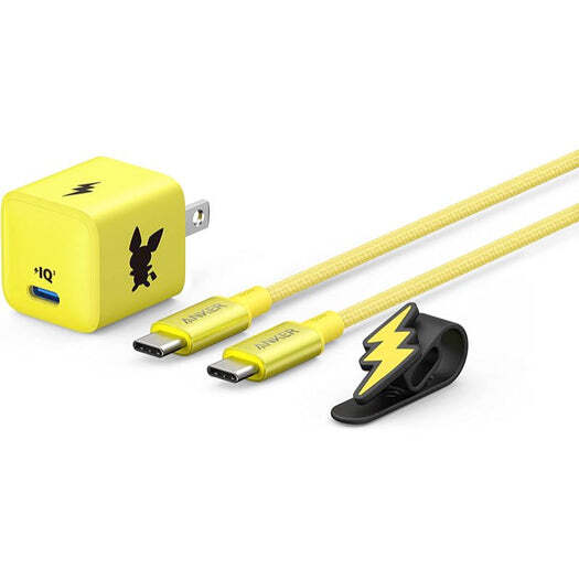 Anker ~ Pokemon Pikachu ~ Charging Connection Bundle Set