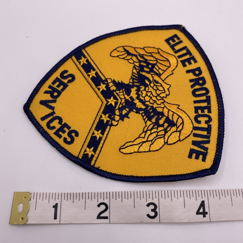Elite Protective Services, Embroidered Patch Crest Emblem